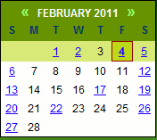 Dummy Calendar