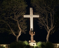 Cross at Night